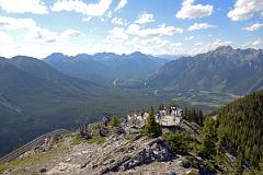 21 Mount Bourgeau, Mount Brett, Massive Mountain, Pilot Mountain, Mount Temple, Mount Cory And Mount Edith From Sulphur Mountain At Top Of Banff Gondola In Summer.jpg